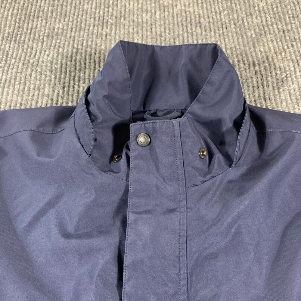 Eddie Bauer Jacket Mens Large L Blue Weatheredge Full Zip Pockets Chore Outdoors - Picture 2 of 16